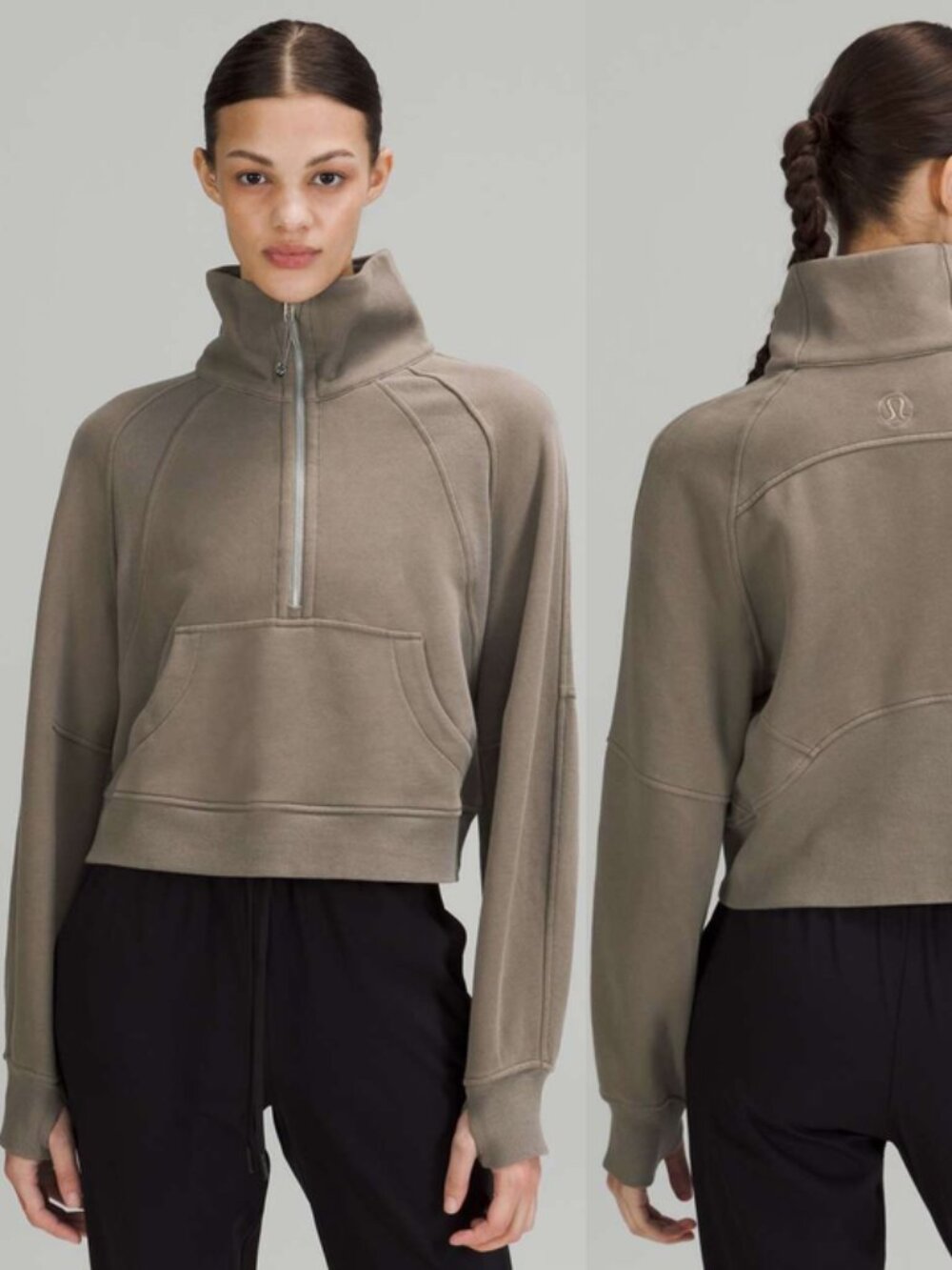Lululemon Scuba Oversized Funnel Neck Half-Zip Sweatshirt